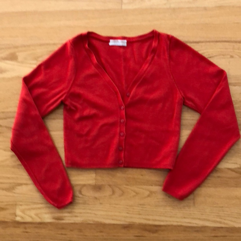 Urban outfitters cropped cardigan￼